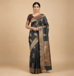 Printed Saree - Image 3