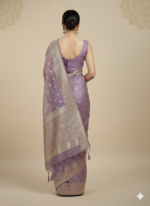 Banarasi Silk Saree (heavy zari woven work) - Image 2