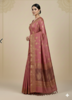 Banarasi Silk Saree (Buti Zari Work-1 - Image 3