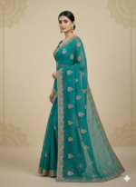 Banarasi Silk Saree (Buti Zari Work) - Image 3